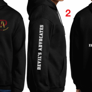 Black Midweight Hoodie